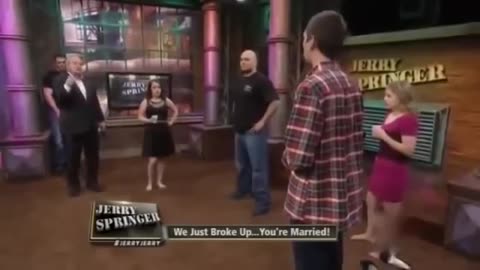 The Jerry Springer Show - We Just Broke Up, You're Married