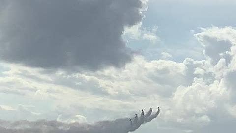 US Fighter Jets Flyover