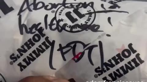 Jimmy John’s Apparently Allows Their Employees To Write “Abortion is health