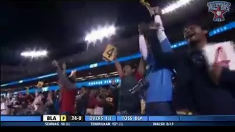 Sachin Tendulkar Plays the Best Shot of Cricket All Stars 2015