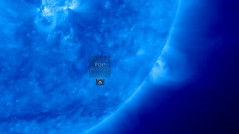 Moon sized UFO hovering near the Sun since 2015 - present! #shorts #uap #amazing #trending #viral