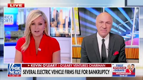 'Not A Chance In Hell': Kevin O'Leary Crushes Biden's EV Push