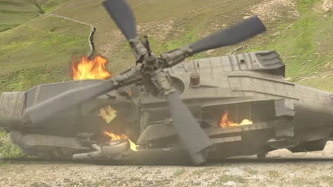 helicopter crashed