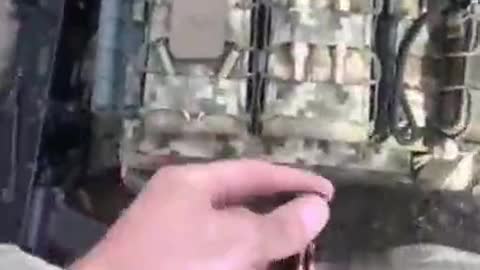 A video of the kit of a Ukrainian combatant.