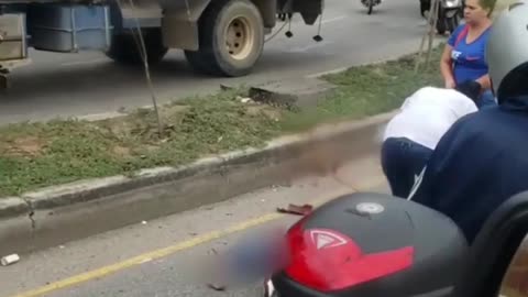 Motociclista murió en la Puerta Grande de Girón