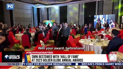 SMNI bestowed with ‘Hall of Fame’ at 2023 Golden Globe Annual Awards