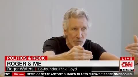 Roger Waters Schools CNN on Ukraine and Taiwan