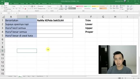 BELAJAR RUMUS EXCEL