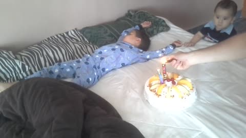 Birthday Cake Wake Up Call