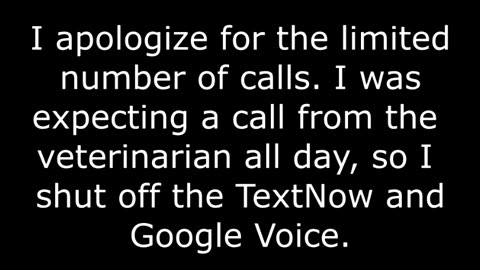 One Incoming Voicemail And One Incoming Call: Includes Alleged PCH And Market Place, 9/6/24