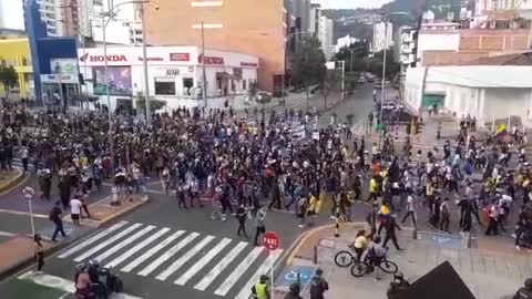 Retorno de los manifestantes a la puerta del sol | 29 de abril