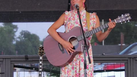 Lilie Collins at sings John Prine's Angel From Montgomery at the Bridge Bar & Restaurant