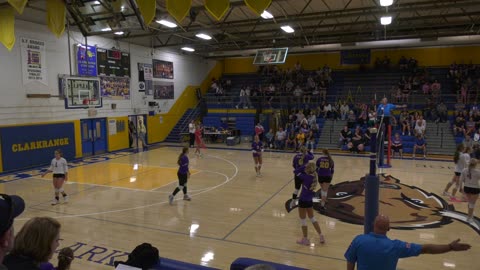 Clarkrange Highschool Volleyball Game 8/22/24