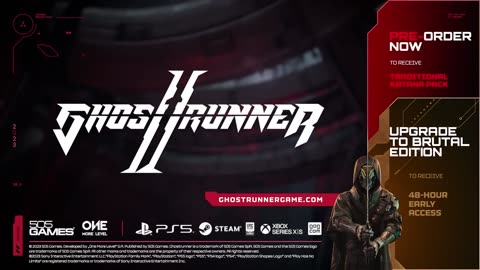 Ghostrunner 2 [PC, PS5, XSX] – October 26 2023