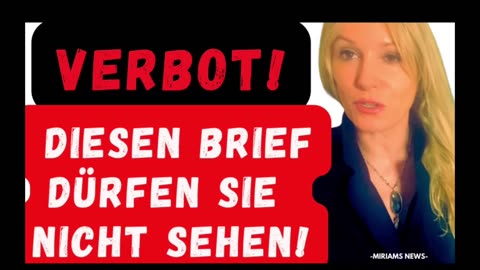 MIRIAM HOPE-VERBOT‼️DIESEN BRIEF DÜRFEN SIE NICHT SEHEN