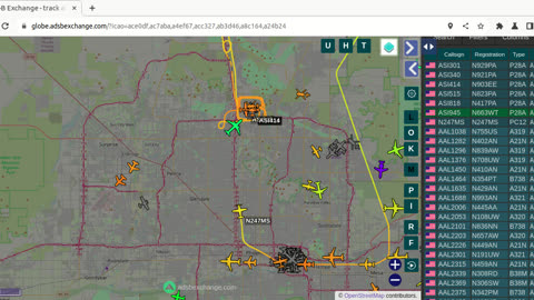 More KPHX gang banger Activity - N247MS - Jan 24th 2024 -