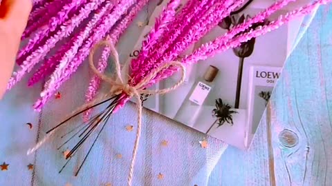 Paper Flower Stick Art & Craft Video