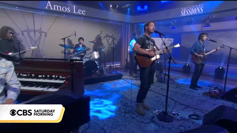 Saturday Sessions: Amos Lee performs "Carry You On"| Nation Now ✅