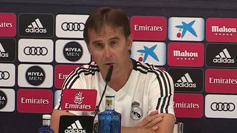 Lopetegui: "Benzema está en plenitud de madurez, edad y condiciones"