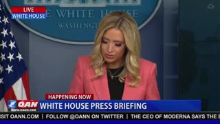 McEnany checks the media on their hydroxychloroquine nonsense