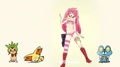 Milim Bikini Tensura Pokémon dancing POKÉDANCE #mmd #Milim #Tensura