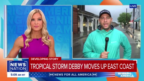 Tropical Storm Debby threatens Southeast with torrential rains, flooding | Morning in America