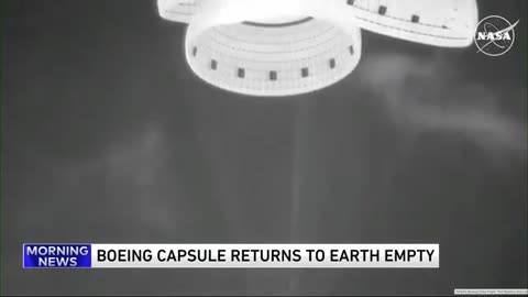 Two astronauts are left behind in space as Boeing's troubled capsule returns to Earth empty