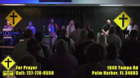 Praise & Worship, on Sunday 11/19/2023, at Crossroads Chapel Palm Harbor