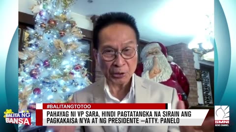 Pahayag ni VP Sara, hindi pagtatangka na sirain ang pagkakaisa n'ya at ng Presidente —Atty. Panelo