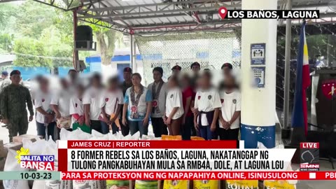 8 CTG sa Los Baños, Laguna, nakatanggap ng tulong pangkabuhayan mula sa RMB4A, DOLE, at Laguna LGU