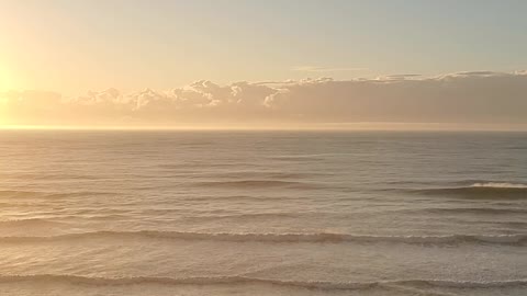 evening at the beach