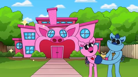 PICKY PIGGY BUYS HER FRIST CARTOON