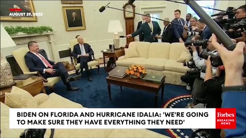 Biden To Florida- 'We're Going To Make Sure They Have Everything They Need' - Hurricane Idalia