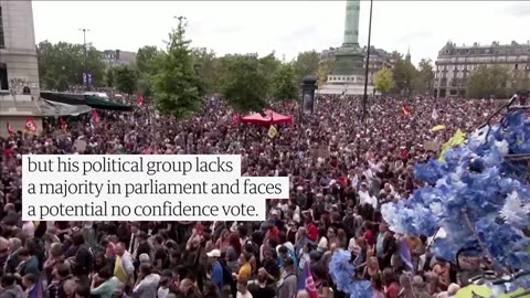 Thousands protest in Paris against appointment of Michel Barnier as PM