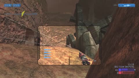 Halo 2 Classic Big Team - Big Team Snipers on Burial Mounds Multiplayer Gameplay