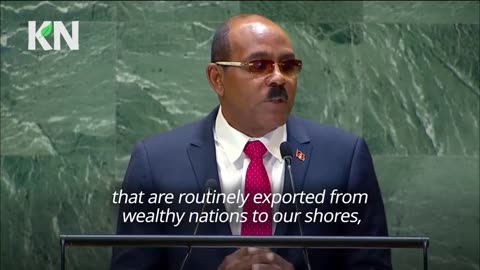 Antigua and Barbuda PM: U.S weapons are ending up on our shores, “creating havoc and instability”