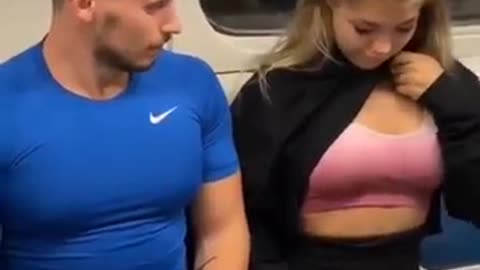 American subway pranks 😂 shmeksss pranks 🔥 BrainyFunny