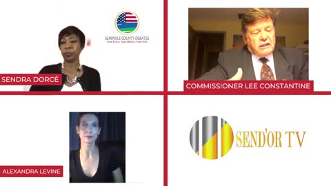 SEMINOLE COUNTY COMMISSIONER DISTRICT 3 DEBATE | COMMISSIONER LEE CONSTANTINE | SEND'OR TV