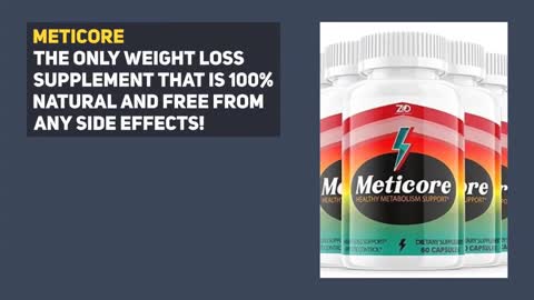 meticore naturally slimming