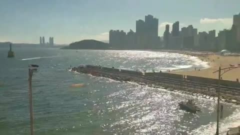 Haeundae Sea in Korea