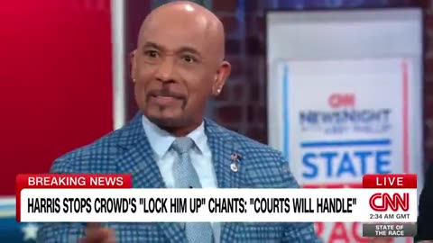 🚨Montell Williams says people who don’t support Kamala are mentally ill & eat out of garbage cans