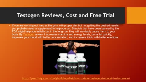 Testogen Reviews, Price and Side Effects