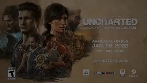 Uncharted. Movies official teaser trailor