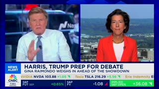 Top Harris Surrogate Gina Raimondo Forced to Endure Brutal Lecture on Harris's Lack of Transparency and Avoiding Tough Interviews by CNBC Reporter