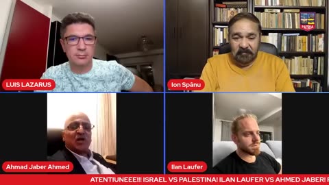 ISRAEL VS. PALESTINA! ILAN LAUFER VS. AHMED JABER! PLUS ION SPÂNU PACIFIST!