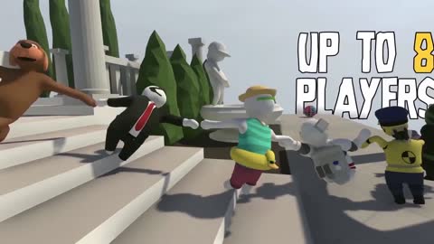 Human Fall Flat - Console Multiplayer Launch Trailer