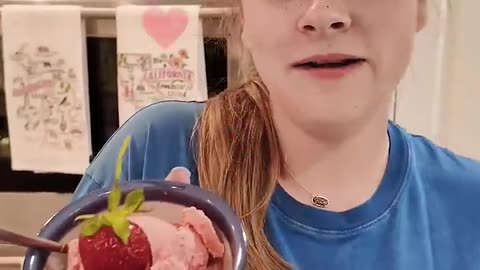 Assistant Makes Farm Fresh Homemade Strawb