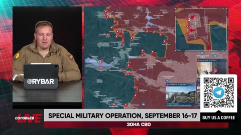 ❗️🇷🇺🇺🇦🎞 RYBAR HIGHLIGHTS OF THE RUSSIAN MILITARY OPERATION IN UKRAINE ON Sep.16-17, 2024