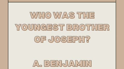 TRIVIA TIME! #triviaquestions #biblequestion