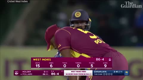 Six Sixes in Six balls-Kieron Pollard-West Indies Cricket